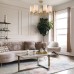 Потолочная люстра Eclipse 10166/7PL Brass Escada