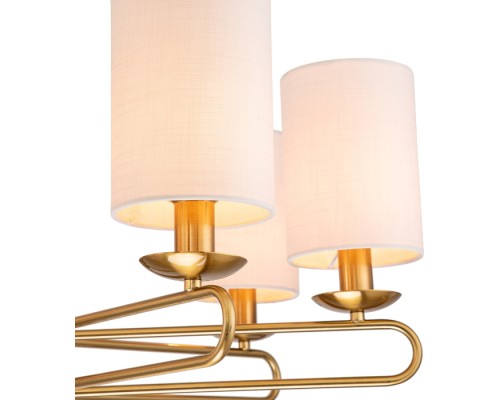 Потолочная люстра Eclipse 10166/7PL Brass Escada Потолочная люстра Eclipse 10166/7PL Brass Escada