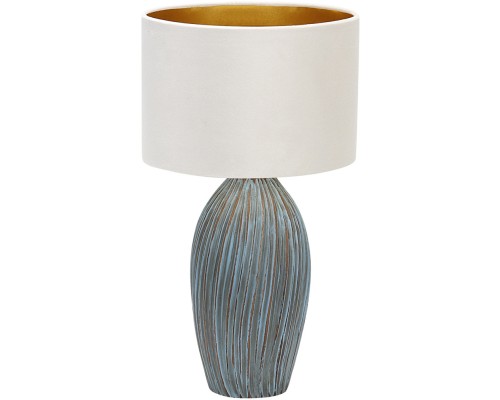 Интерьерная настольная лампа Amphora 10172/L Blue Escada Интерьерная настольная лампа Amphora 10172/L Blue Escada