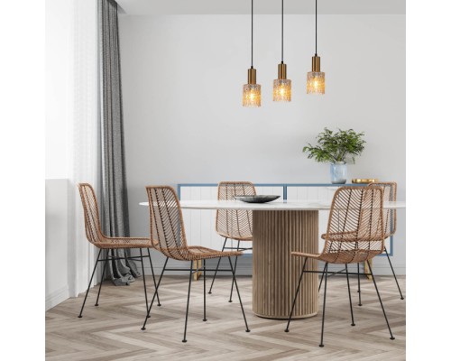 Подвесной светильник Rain 10189/3S Brass Escada Подвесной светильник Rain 10189/3S Brass Escada