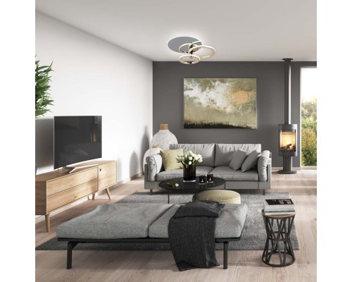 Потолочный светильник CONTOUR 10213/2LED BL Chrome Escada Потолочный светильник CONTOUR 10213/2LED BL Chrome Escada