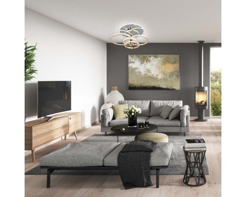 Потолочный светильник CONTOUR 10213/4LED BL Chrome Escada Потолочный светильник CONTOUR 10213/4LED BL Chrome Escada