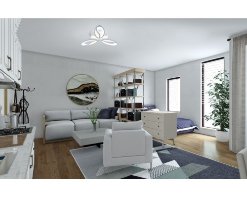 Потолочная люстра Grain 10222/3LED 46W Escada Потолочная люстра Grain 10222/3LED 46W Escada