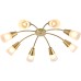 Потолочная люстра Aquilegia 1100/8P Gold Escada
