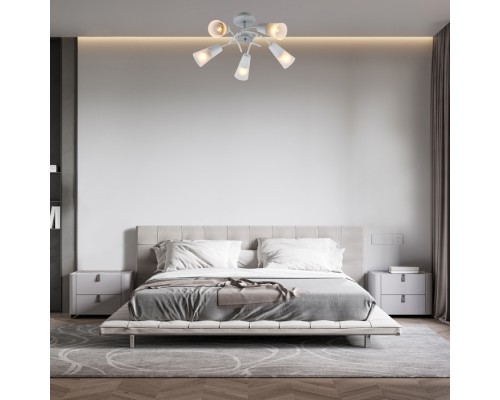 Потолочная люстра Calla 1109/5P White Escada Потолочная люстра Calla 1109/5P White Escada