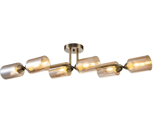 Потолочная люстра Bungarus 1110/6P Bronze Escada Потолочная люстра Bungarus 1110/6P Bronze Escada