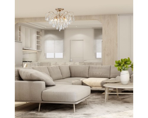 Потолочная люстра Aurea 1124/5PL Escada Потолочная люстра Aurea 1124/5PL Escada