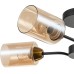 Потолочная люстра Vertigo 1131/4P Black/Gold Escada
