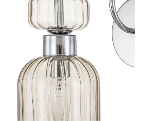 Бра Gloss 1141/1A Chrome/Beige Escada Бра Gloss 1141/1A Chrome/Beige Escada