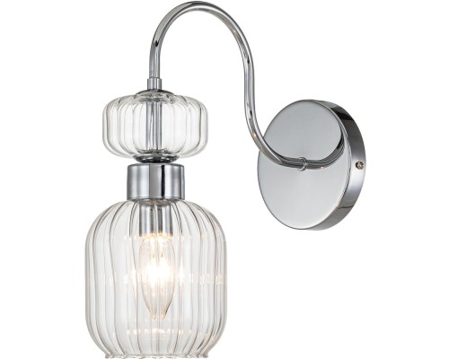 Бра Gloss 1141/1A Chrome/Clear Escada Бра Gloss 1141/1A Chrome/Clear Escada
