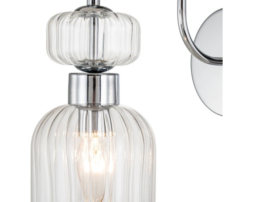 Бра Gloss 1141/1A Chrome/Clear Escada Бра Gloss 1141/1A Chrome/Clear Escada