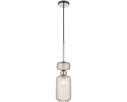 Подвесной светильник Gloss 1141/1S Chrome/Beige Escada Подвесной светильник Gloss 1141/1S Chrome/Beige Escada