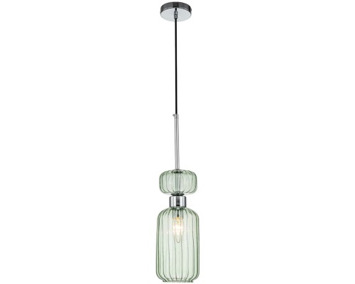 Подвесной светильник Gloss 1141/1S Chrome/Green Escada Подвесной светильник Gloss 1141/1S Chrome/Green Escada