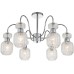Потолочная люстра Gloss 1141/6PL Chrome/Clear Escada