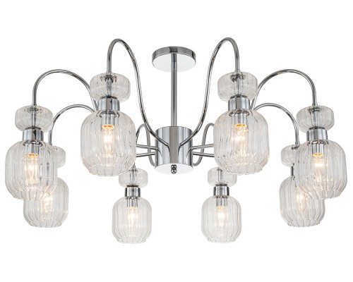 Потолочная люстра Gloss 1141/8PL Chrome/Clear Escada Потолочная люстра Gloss 1141/8PL Chrome/Clear Escada