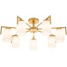 Потолочная люстра Style 1142/7P Gold Escada