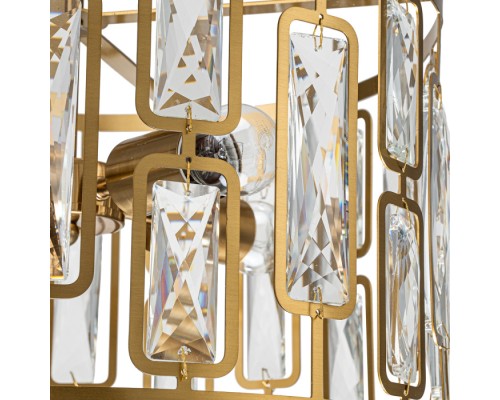 Подвесная люстра Glow 2102/4S Gold Escada Подвесная люстра Glow 2102/4S Gold Escada