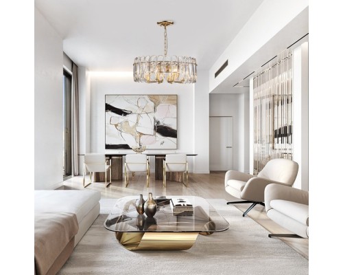 Подвесная люстра Arabana 2114/8S Gold Escada Подвесная люстра Arabana 2114/8S Gold Escada