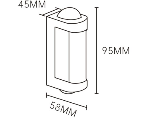Настенный светильник уличный 30006LED 30006W/01LED Escada Настенный светильник уличный 30006LED 30006W/01LED Escada