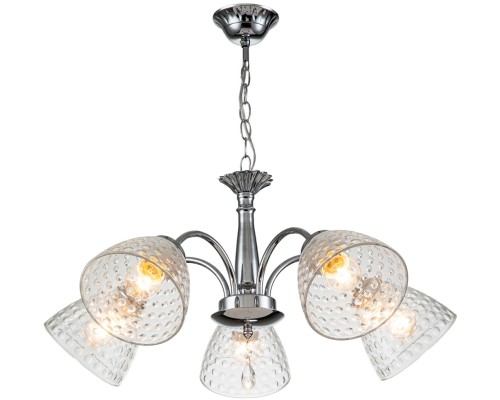Подвесная люстра Freesia 658/5PL Chrome Escada Подвесная люстра Freesia 658/5PL Chrome Escada