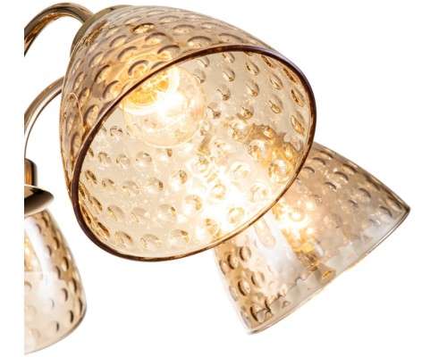 Подвесная люстра Freesia 658/5PL Gold Escada Подвесная люстра Freesia 658/5PL Gold Escada