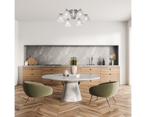 Потолочная люстра Adonis 659/6PL Chrome Escada