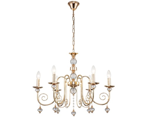 Подвесная люстра Shine 678/6PL Gold Escada Подвесная люстра Shine 678/6PL Gold Escada