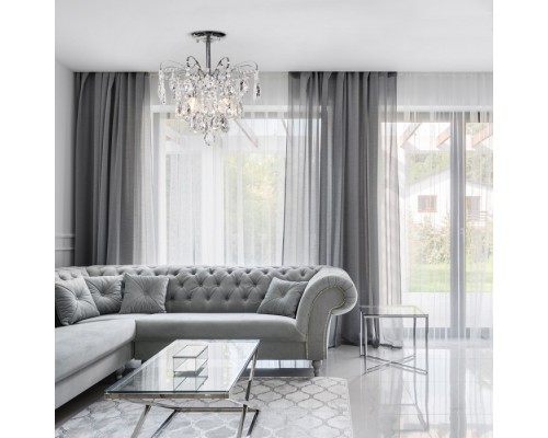 Потолочная люстра Crown 682/4PL Chrome Escada Потолочная люстра Crown 682/4PL Chrome Escada