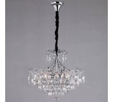 Подвесная люстра Crystal 10080/6 хром Eurosvet