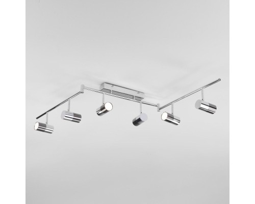 Спот Mini Topper 20086/6 LED хром / черный жемчуг Eurosvet Спот Mini Topper 20086/6 LED хром / черный жемчуг Eurosvet