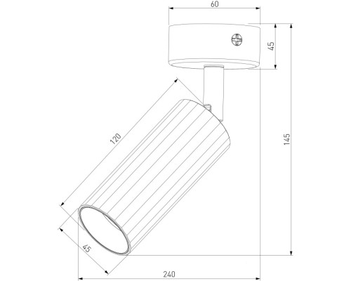 Спот Arris 20098/1 LED белый Eurosvet Спот Arris 20098/1 LED белый Eurosvet