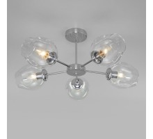 Потолочная люстра Polla 30154/5 хром Eurosvet