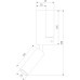 Настенный светильник Pitch 40020/1 LED белый Eurosvet