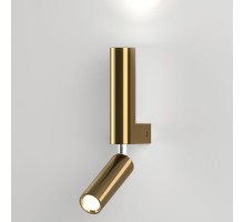Настенный светильник Pitch 40020/1 LED латунь Eurosvet