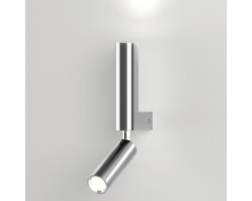 Настенный светильник Pitch 40020/1 LED хром Eurosvet Настенный светильник Pitch 40020/1 LED хром Eurosvet