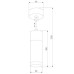 Подвесной светильник Double Topper 50135/1 LED хром / черный Eurosvet