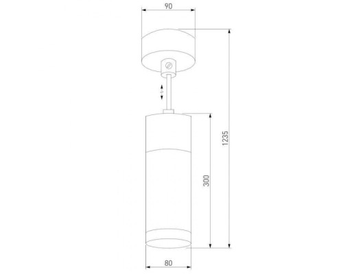 Подвесной светильник Double Topper 50135/1 LED хром / черный жемчуг Eurosvet Подвесной светильник Double Topper 50135/1 LED хром / черный жемчуг Eurosvet