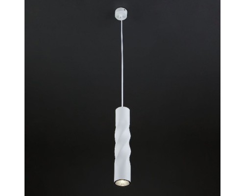 Подвесной светильник Scroll 50136/1 LED белый Eurosvet