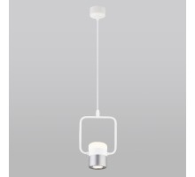 Подвесной светильник Oskar 50165/1 LED белый / серебро Eurosvet