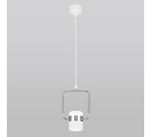 Подвесной светильник Oskar 50165/1 LED хром / белый Eurosvet