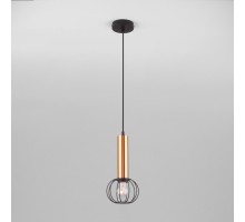 Подвесной светильник Parker 50178/1 черный / бронза Eurosvet