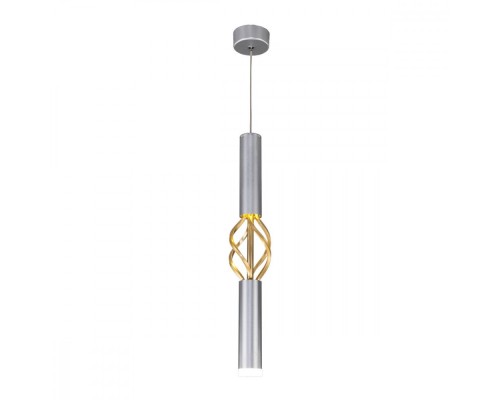 Подвесной светильник Lance 50191/1 LED серебро / золото Eurosvet Подвесной светильник Lance 50191/1 LED серебро / золото Eurosvet