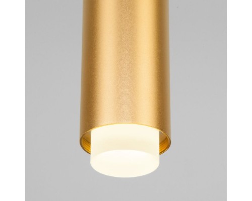 Подвесной светильник Dante 50203/1 LED матовое золото Eurosvet Подвесной светильник Dante 50203/1 LED матовое золото Eurosvet