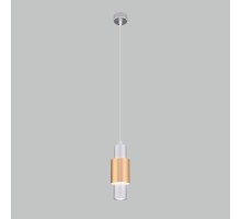 Подвесной светильник Bento 50204/1 LED серебро / золото Eurosvet