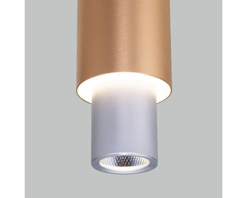 Подвесной светильник Bento 50204/1 LED серебро / золото Eurosvet Подвесной светильник Bento 50204/1 LED серебро / золото Eurosvet