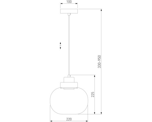 Подвесной светильник Jeffry 50241/1 LED прозрачный Eurosvet Подвесной светильник Jeffry 50241/1 LED прозрачный Eurosvet