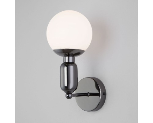Бра Bubble 50251/1 черный жемчуг Eurosvet Бра Bubble 50251/1 черный жемчуг Eurosvet