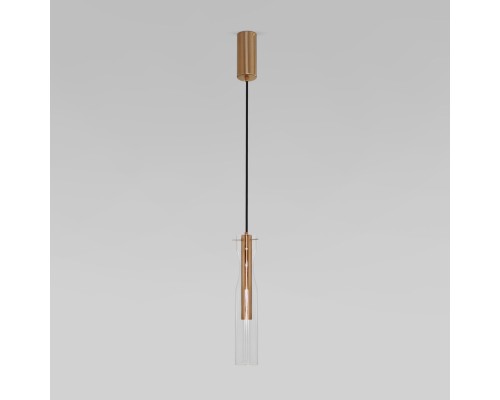 Подвесной светильник Swan 50254/1 LED латунь Eurosvet Подвесной светильник Swan 50254/1 LED латунь Eurosvet