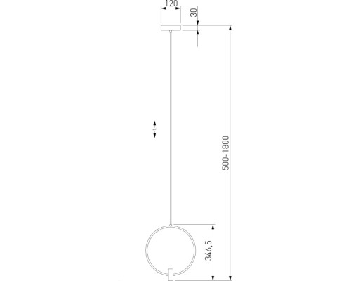Подвесной светильник Layla 50257/1 LED черный Eurosvet Подвесной светильник Layla 50257/1 LED черный Eurosvet