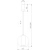 Подвесной светильник Cobble 50258/1 LED дымчатый Eurosvet